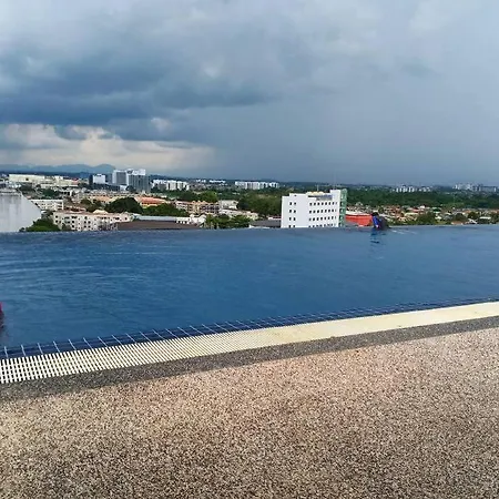 Kozi Square Infinity Pool IV Apartment Kuching Exterior photo